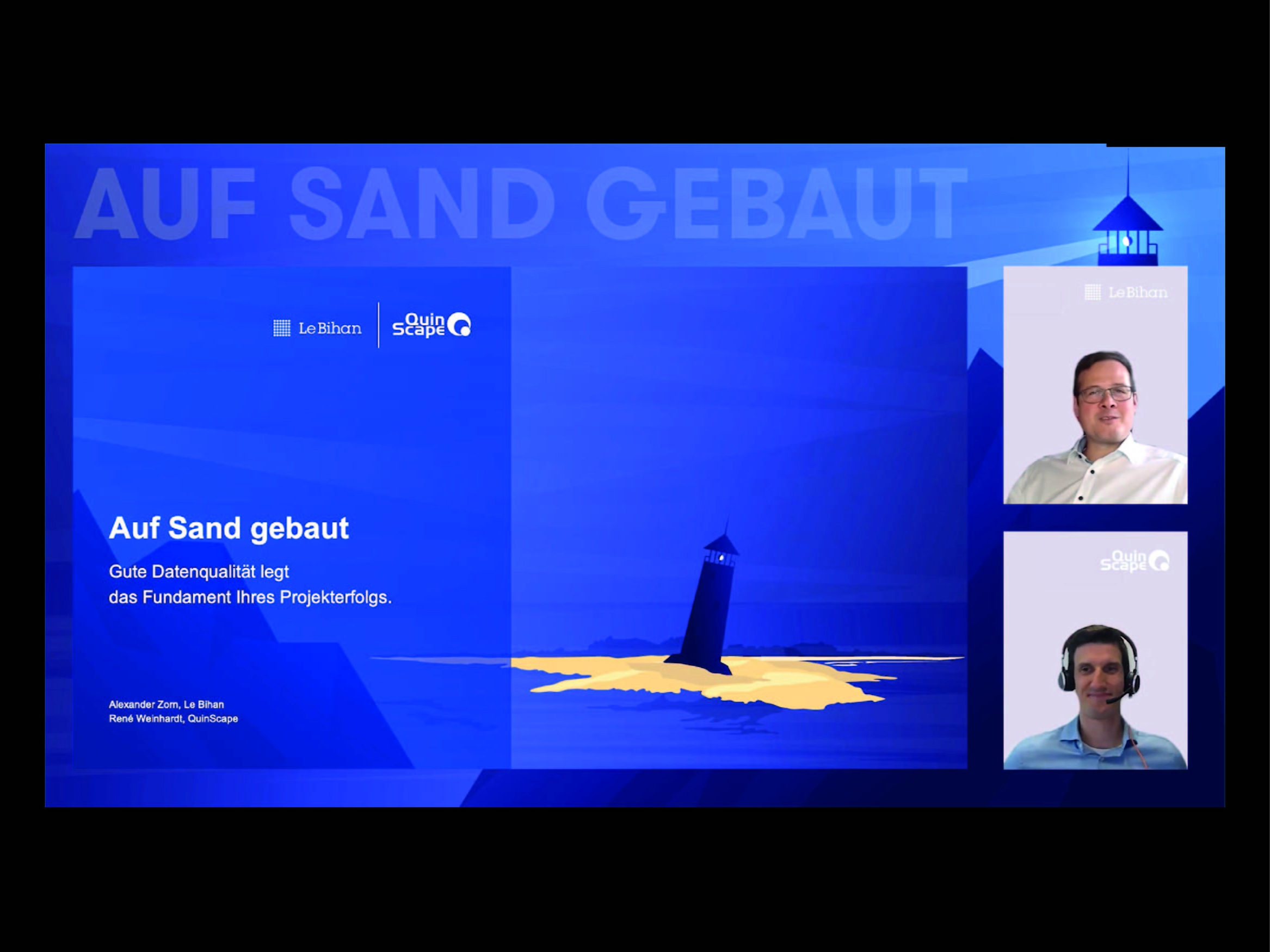 AUF SAND GEBAUT